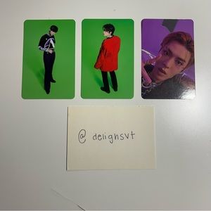 Doyoung, jaehyun & Yuta sticker photocard set.
